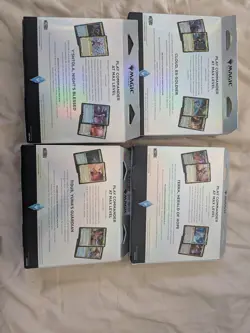 Magic the Gathering MTG Final Fantasy Collector Commander Deck Set of 4 Sealed! - Image 2