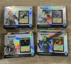 MTG Final Fantasy Collectors Edition Commander Deck Set Of 4 Magic - SEALED CASE - Image 5