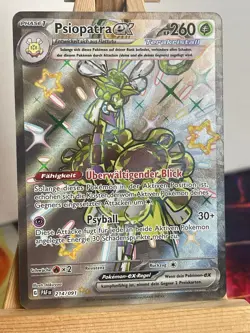 Psiopatra EX 214/091 Shiny Paldeas Schicksale Deutsch NM Pokemon - Image 1