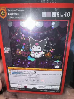 NYCC 2023 Metazoo X Hello Kitty Promo Kuromi Exclusive Sealed New HOLO Sanrio - Image 3