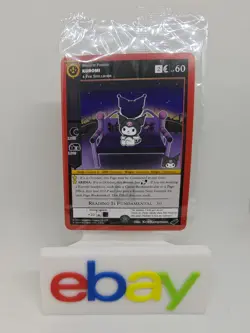MetaZoo X Hello Kitty Sanrio KUROMI Promo Card NYCC 2023 Exclusive New Sealed - Image 1
