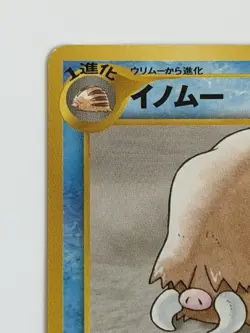 Piloswine No.221 Neo Genesis vintage Old back Japanese Pokemon Card From Japan - Image 2