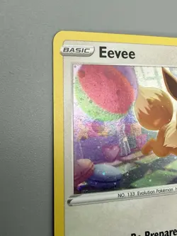 Eevee COSMOS HOLO Black Star PROMO card SWSH212 Sword & Shield Pokemon TCG 2022 - Image 3