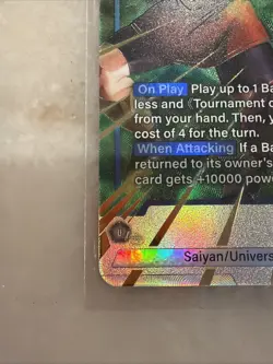 Kale FB08-032 Alternate Art Saiyan's Pride Dragon Ball English Card Fusion World - Image 2