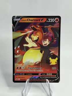 Lance's Charizard V SWSH133 SWSH: Sword & Shield Promo Cards Holo - Image 1