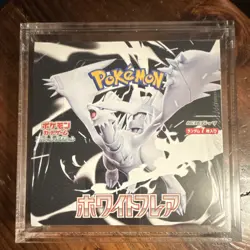 Pokemon TCG White Flare Booster Box Japanese 2025 SV11W Reshiram 140 Cards - Image 1