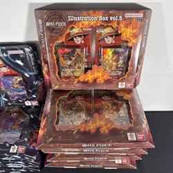 Bandai One Piece Card Game Illustration Box vol. 5 / 6 Brand New LOT OF 13 - Image 3