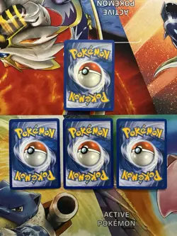 Vintage Pokemon Card Lot Reverse Holo Squirtle Mudkip - Image 3