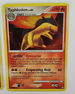 Typhlosion 17/115 Unseen Forces Holo, Mysterious Treasure 16/123 Lot Of 2 Cards - Image 3