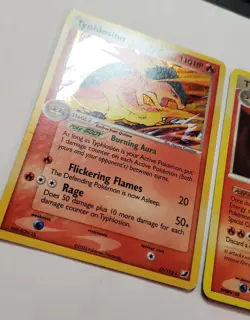 Typhlosion 17/115 Unseen Forces Holo, Mysterious Treasure 16/123 Lot Of 2 Cards - Image 5