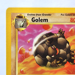 Golem 36/62 Pokemon TCG 1st Edition Fossil NM Vintage 1999 Card - Image 3