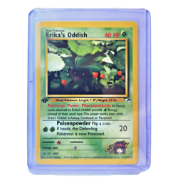 Erika's Oddish 47/132 Pokemon TCG 1st Edition Gym Heroes NM Vintage 2000 Card - Image 1