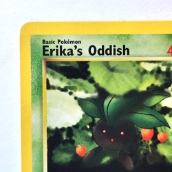 Erika's Oddish 47/132 Pokemon TCG 1st Edition Gym Heroes NM Vintage 2000 Card - Image 3