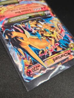 Pokemon TCG Mega Charizard EX 13/106 Rare Flash Fire XY Holo Foil Card Damage - Image 5