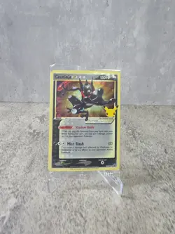 Pokemon TCG Greninja Gold Star SWSH144 25th Celebrations Promo Card NM - Image 1