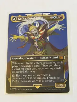 Kefka, Court Mage // Kefka, Ruler of Ruin Borderless Final Fantasy 398 - Image 1