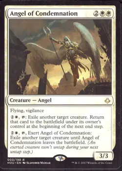 Angel of Condemnation - Hour of Devastation - Rare - Magic MTG LP - Image 1