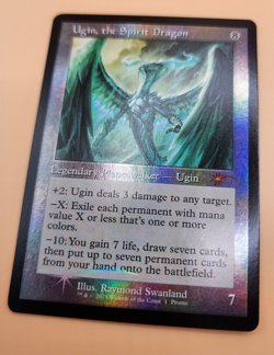 MTG Secret Lair - Ugin, the Spirit Dragon - Retro Frame - Foil - Promo - Image 3