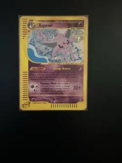 Pokemon Aquapolis 2002 Espeon Holo Rare H9/H32 E-Series - Image 1