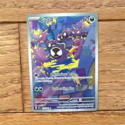 Pokemon Gastly 177/162 Temporal Forces Illustration Rare PACK FRESH Near Mint Nm - Image 1