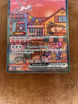 Mew ex SVP 053 Pokemon TCG Scarlet Violet 151 Black Star Promo Full Art | NM - Image 3