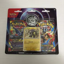 New Pokemon Mega Evolution & Phantasmal Flames 2-Pack Blister Sealed - Raikou - Image 1