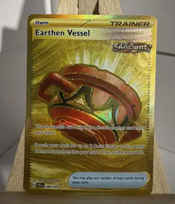 Pokemon Earthen Vessel Hyper Rare 096/064 SV: Shrouded Fable English NM-MT Look! - Image 2