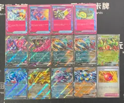 Pokemon Japanese Terastak Festival Sandy Shocks Walking Wake Roaring Moon Lot*14 - Image 1