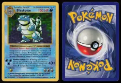 Blastoise 2/102 Shadowless Holo Rare Base Set Pokemon - Image 3