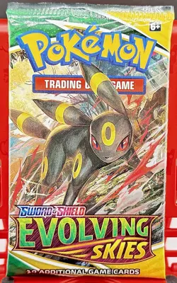 Pokemon TCG Sword & Shield Evolving Skies Booster Pack - Image 1