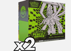 Lot of 2 - Perfect Order Pokemon Center Elite Trainer Box (ETB) PRESALE 3/27 - Image 1