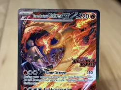 Pokemon TCG: Team Rocket’s Moltres Ex 229/182 SIR Stamped (Destined Rivals) - Image 2