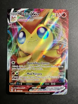 ❤‍🔥 Victini VMAX 022/163 Pokemon Battle Styles Sword & Shield Ultra Rare NM ✨ - Image 1