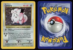 Clefairy 5/102 Shadowless Holo Rare Base Set Pokemon - Image 3