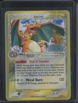 2006 Pokemon EX Crystal Guardians Holo #4 Charizard - Image 1