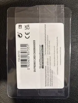 Charmander 004/165 Gamestop Stamped Promo Reverse Holo SEALED Pokemon NM/MINT - Image 2
