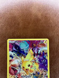 Pikachu Full Art Secret Rare 160/159 Crown Zenith Sword & Shield Pokemon 2023 - Image 2
