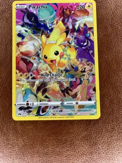 Pikachu Full Art Secret Rare 160/159 Crown Zenith Sword & Shield Pokemon 2023 - Image 3