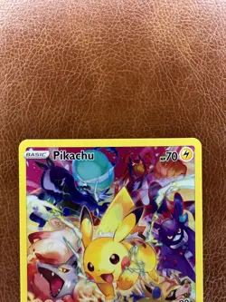 Pikachu Full Art Secret Rare 160/159 Crown Zenith Sword & Shield Pokemon 2023 - Image 2