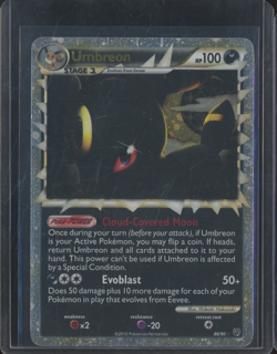 2010 Pokemon Undaunted Holo #86 Umbreon - Image 1