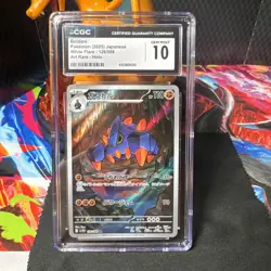 Boldore 126/086 Art Rare - CGC Gem Mint 10 - White Flare JPN - Pokemon TCG 2025 - Image 1