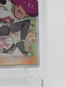 2019 Pokemon Hidden Fates Jessie & James #68 PSA 9 MINT Full Art Ultra Rare - Image 5