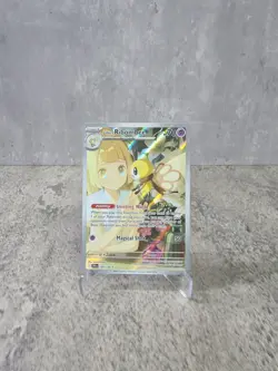 Pokemon TCG Lillie's Ribombee Journey Together Illustration Rare #164/159 NM - Image 1