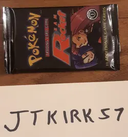Pokemon Team Rocket 1ST Edition Booster Pack, Factory Sealed, Vintage, BOX FRESH - Image 5