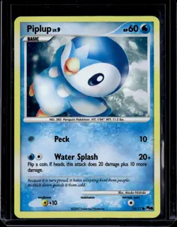 Piplup Common Holofoil POP Series 6 15/17 2007 (LP) / Pokemon TCG - Image 1
