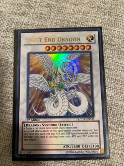 Light End Dragon - LCGX-EN189 - Ultra Rare - 1st Edition - LP - Image 2