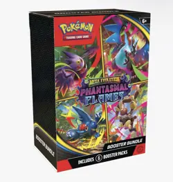 Pokemon TCG: Mega Evolution Phantasmal Flames Booster Bundle LOT 20 - IN HAND - Image 2