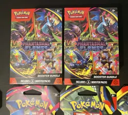 Pokemon TCG Mega Evolution: TWO Phantasmal Flames Booster Bundle plus 4 Packs! - Image 2