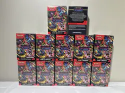 Pokemon TCG Mega Evolution Phantasmal Flames Booster Bundle Lot of 12 In Hand - Image 1