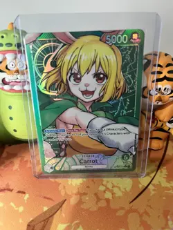 One Piece Card Game CCG TCG Carrot OP08-021 Leader Alt Art Pack Fresh English - Image 1